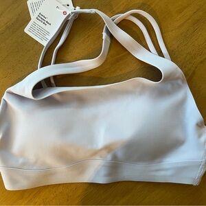 Lululemon NWT Everlux Strappy Sports Bra - XXS - Light Purple/ Lilac